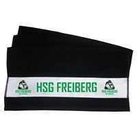 HSG Freiberg Seniordachs Duschtuch schwarz